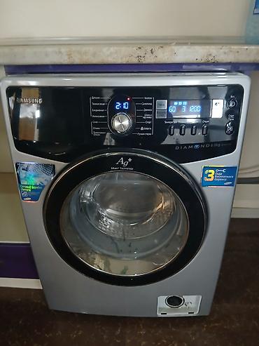 el bilendiri: Samsung Diamond 6.0 kg ön yükləməli paltaryuyan maşın - Yükləmə: 6 kq — 1