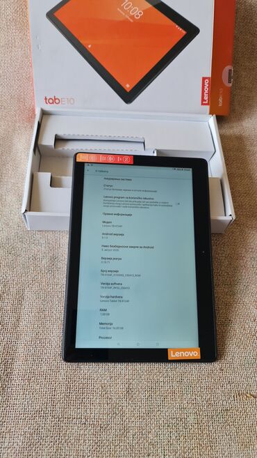Tableti: Lenovo Tab E10 tablet uređaji Lenovo Tab E10 (dva komada na slikama) — 47