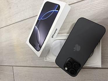 Уюлдук телефондор жана аксессуарлар: IPhone 16 Pro, Колдонулган, 128 ГБ, Black Titanium, Куту, 88 % — 5