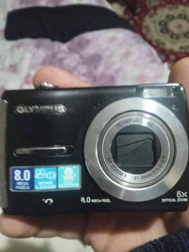 Fotokameralar: Olympus kompakt fotoaparat - 8.0 megapiksel həlli - 5x optik zoom (AF — 2