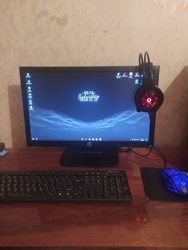 intel core i3: Bu giymete belesi yoxdur! RGB: Oyuncu Qulaqlıqı RGB: Oyuncu Mause'si