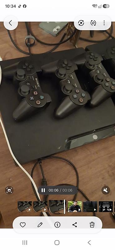 аренда playstation 3: Ps3 satlır 3ədəd pult var icində turk oyun nağazasi var oyun almaxnza — 1