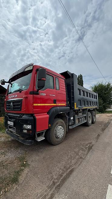 кран миний: Самосвал HOWO TX 380, 6×4 год 2024 октябрь пробег 68000 - Полная — 1