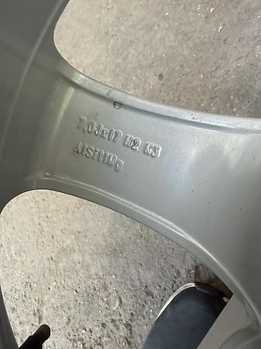 Диски: Литые Диски R 17 Borbet, Комплект, отверстий - 5, Б/у — 3