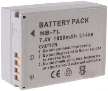 kamera video: Canon NB-7L batareyası "Canon NB-7L" batareyasi Aşağıdakı modellərə — 1
