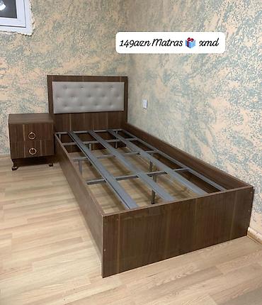 Çarpayılar: Tək nəfərlik çarpayı dəsti - Ölçü: standart tək nəfərlik (təxmini — 5