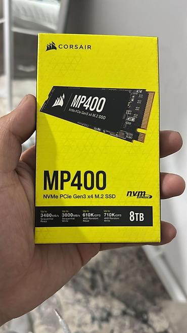 ddr4 ecc: Накопитель для ПК, Новый, Corsair, SSD, Более 5 ТБ — 1