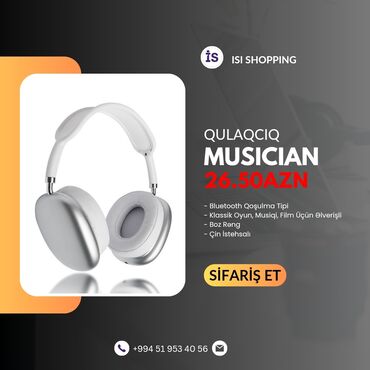 simsiz wifi: Qulaqcıq musi̇ci̇an marka - oyun, film, musiqi üçün 100%