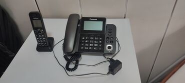 ikinc el telefon: Stasionar telefon Panasonic, Simli, İşlənmiş, Ünvandan götürmə