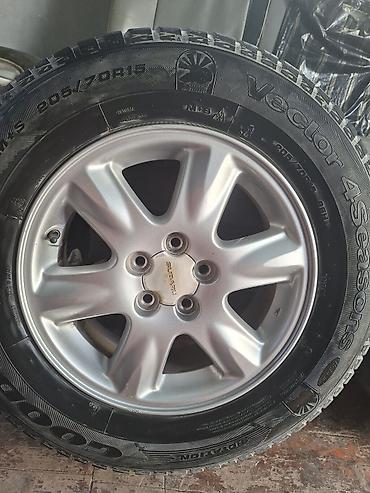 vector: Комплект колес Subaru на дисках + всесезонные шины Goodyear - Диски — 2