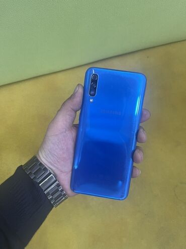 samsung a01 core ikinci el: Samsung Galaxy A50, 64 GB, rəng - Göy, Sensor