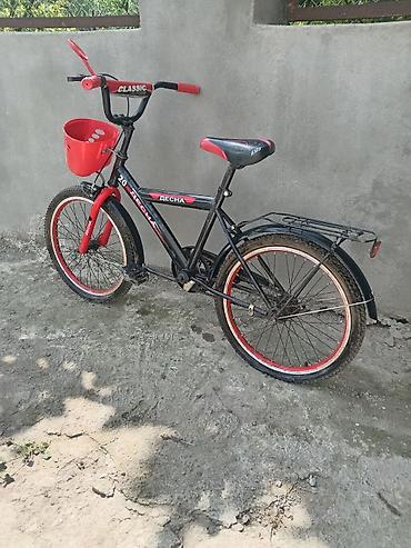 islenmis velosiped satisi: Qırmızı velosiped 20lik uşaq üçün 170 manata alinib təzə qalıb — 1