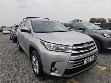 Toyota: Toyota Highlander: 2019 г., 3.5 л, Вариатор, Гибрид, Внедорожник