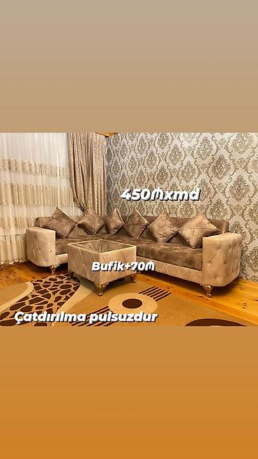 kunc divan desti: Künc divan dəsti - Ölçü: 2.80 x 2.0 m - Komplekt: çoxsaylı dekor — 4