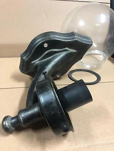 Baštenska rasveta: Zidna spoljašnja lampa sa staklenom kuglom - Tip: zidna svetiljka za — 6