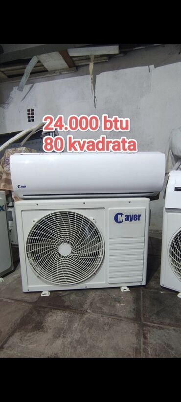 neos kondisioner: MAYER 80 kvadrata 24.000 btu 2025 Cİ İLDE MAY AYİNDA ALİNİB AVQUST