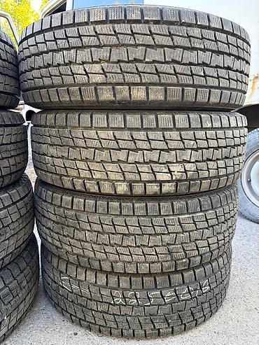 5 5 210: Шины 225 / 60 / R 18, Зима, Б/у, Комплект, Легковые, Япония, Bridgestone — 1