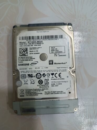 stol ustu komputerler: Sərt disk (HDD) Dell, 1 TB