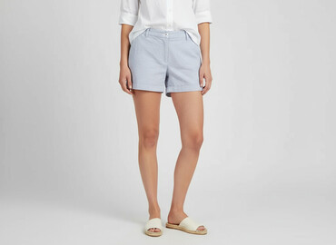 lniany t shirty hm: H&M, Shorts for women, size S