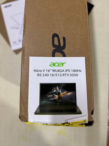 Acer: Windows 11 AMD Ryzen™ 5 Ryzen 200 Serisi 240 işlemci 4.30 GHz RTX 5050 -da lalafo.az — 4 Acer: Windows 11 AMD Ryzen™ 5 Ryzen 200 Serisi 240 işlemci 4.30 GHz RTX 5050 — 4