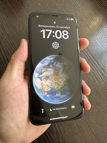 айфон x: IPhone X, Б/у, 64 ГБ, Черный, Чехол, 100 %