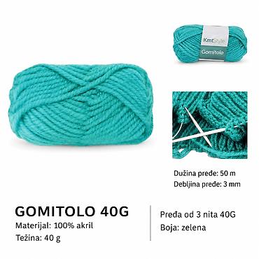 KMT Trostruko predivo, zeleno 3283087 Opis: - Trostruko predivo (3