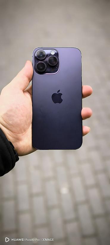 iphone case: IPhone 14 Pro Max, 256 GB, Deep Purple, Zəmanət, Face ID, Sənədlərlə — 5