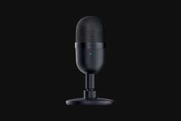 настольный микрофон: Узконаправленный микрофон Razer Seiren Mini для настольной установки