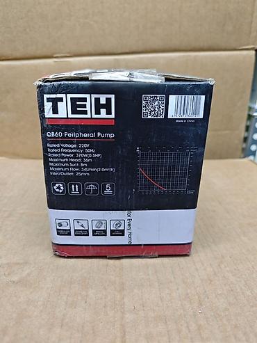 глубиной насос: Поверхностный насос TEH QB60 Основные характеристики: - Тип — 2
