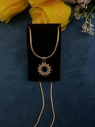 Наборы украшений: Набор бижутерии Xuping и стильные аксессуары в золотистом тоне. В — 4