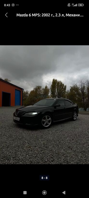 полик одиссей: Mazda 6: 2002 г., 2.3 л, Механика, Бензин, Седан