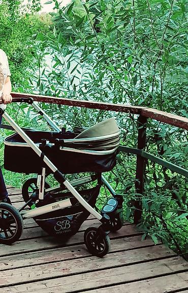 детский электрический велосипед: Универсальная коляска-люлька Sweet Baby Amare - Просторная глубокая — 3