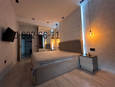 Uzunmüddətli kirayə mənzillər: Tam eshyali kupcali menzil Çox keyfiyyətli binada sahəsi 65kv. m olan — 6