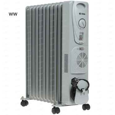 вентилятор для радиатора: Масляный обогреватель Кол-во секций: 10 и более, Отключение при падении, Защита от замерзания, Быстрый нагрев