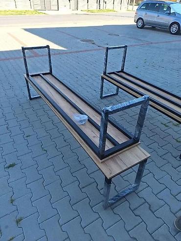 Ostali nameštaj: IZRADA JAKIH KLUPA ZA SVLAČIONICU RX675 | Izrada po meri Dezen ploče — 10
