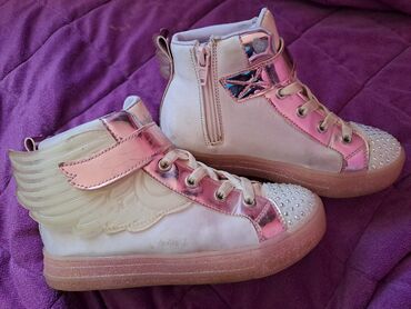 pink cipele: Ankle boots, Skechers, Size - 32
