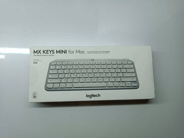 самая дешевая клавиатура с подсветкой: Logitech MX Keys Mini for Mac ✅ Новая, запечатанная ✅ Цвет Pale Gray