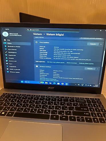 sony notebook 2020: Acer Aspire A315-59 noutbuku Texniki göstəricilər: - Prosessor: 12-ci — 3