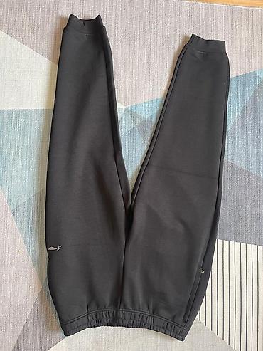 nike tech flece: Спортивные штаны Li-Ning, черные - Прямой крой с заужением к — 1