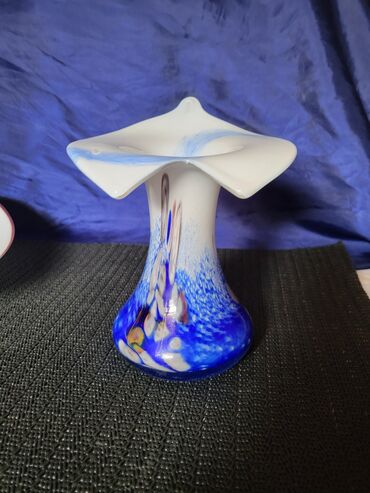 Kuhinjski setovi: Murano nov komplet za na sto,rucni rad iz 70ih. Set tanjir za — 13