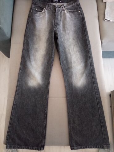 nesal jeans kraljevo: Smog wide leg nove farmerice, teksas mekan bez elastina, prelep model