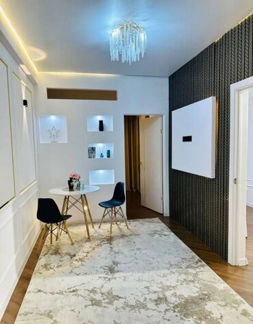 квартира 2 комната ош: 2 комнаты, 40 м², Элитка, 5 этаж, Дизайнерский ремонт