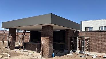 Фасадные работы: Ремонт фасада | Рамки | Алюкобонд | Базальт Больше 6 лет опыта — 8