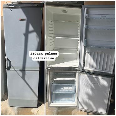 swizer soyuducu: Swizzer iki qapılı soyuducu - Rəng: boz/metallik - Üst hissə — 1