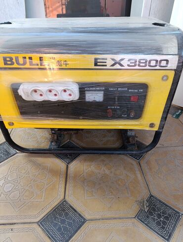 генераторы 380: Продаю генератор бензиновый 3,8 кВт.
Прошу 18000 сом.б/у