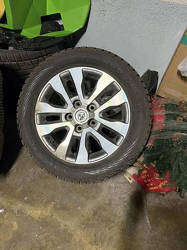 диски трактора: Комплект колес Toyota на литых дисках с зимними шинами Yokohama — 1