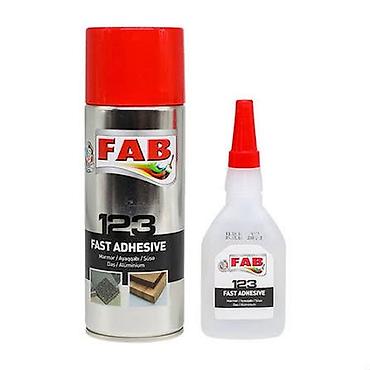 qrani: FAB 123 Fast Adhesive – sürətli yapışdırıcı dəst Məhsul tərkibi: - — 1