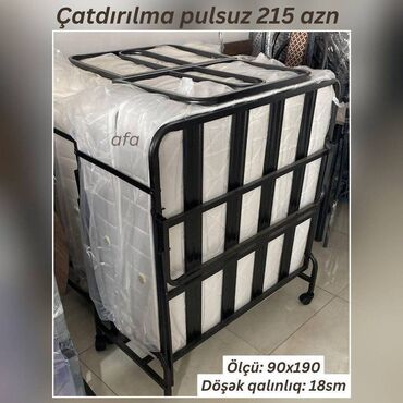 Raskladuşka 215 azn Ölçü: 90x190 Döşək qalınlıq: 18sm Yeni Çatdırılma