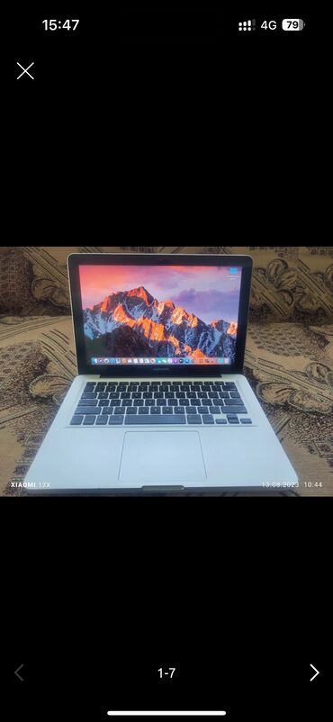 ноутбук 15000: Нетбук, Apple, 4 ГБ ОЭТ, Intel Core i5, 13.3 ", Колдонулган, Татаал эмес тапшырмалар үчүн, эс тутум HDD