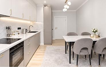 3 комнаты, 85 м², Тунгуч мкр Элитка, 2 этаж, Дизайнерский ремонт